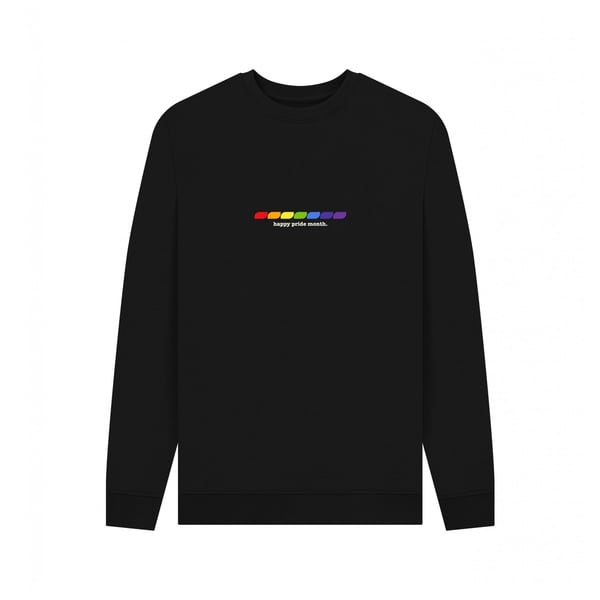 Apoh Unisex Adult Happy Pride Month Sweatshirt