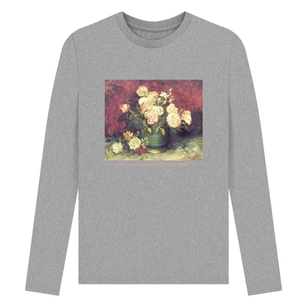 Apoh Unisex Adult Santa´s Coming Edvard Munch Long-Sleeved T-Shirt