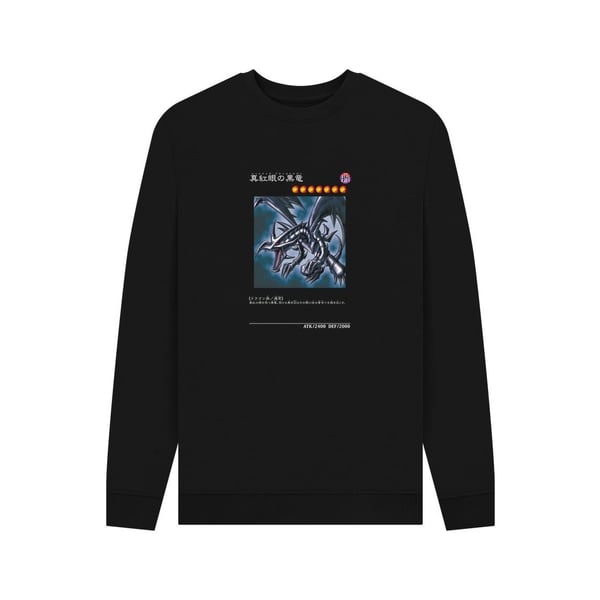 Yu-Gi-Oh! Unisex Vuxen Red-Eyes Black Dragon Tröja