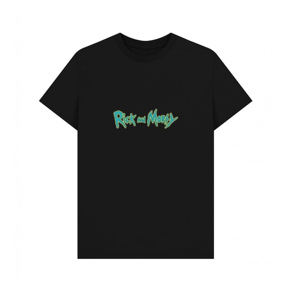 Rick And Morty Unisex Adult Logo T-Shirt