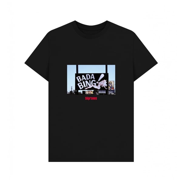 The Sopranos Unisex aikuisten Bada Bing Club T-paita