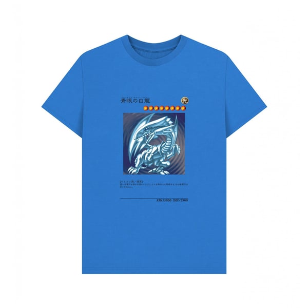 Yu-Gi-Oh! Unisex Adult Dragon Card T-Shirt