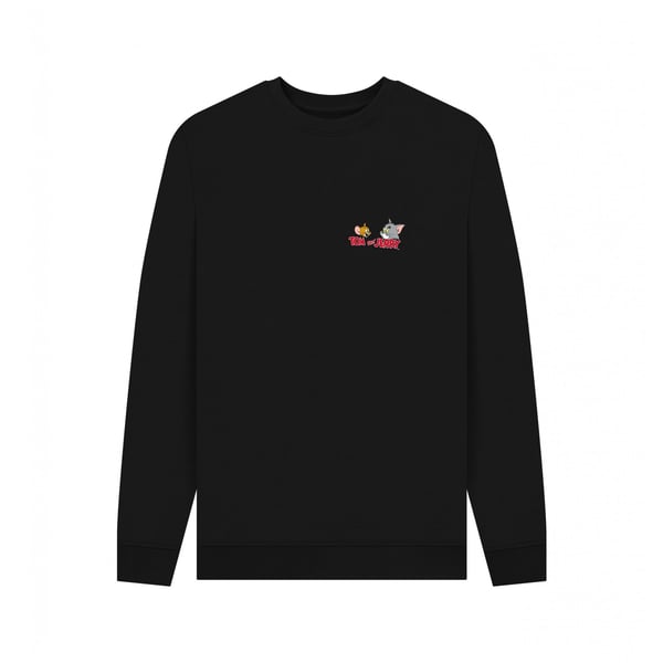 Tom and Jerry Unisex Adult Classic Faces Sweatshirt