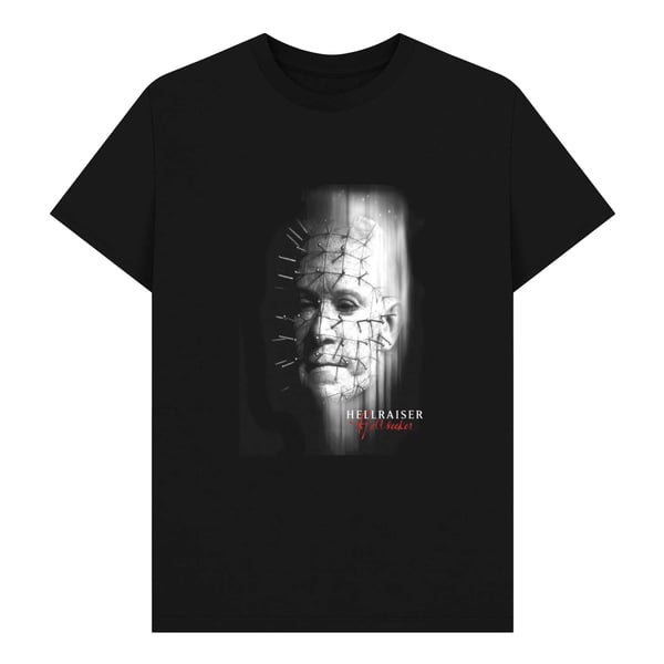 Hellraiser Unisex Adult Seeker Logo T-Shirt Hellraiser Unisex Adult Seeker Logo T-Shirt