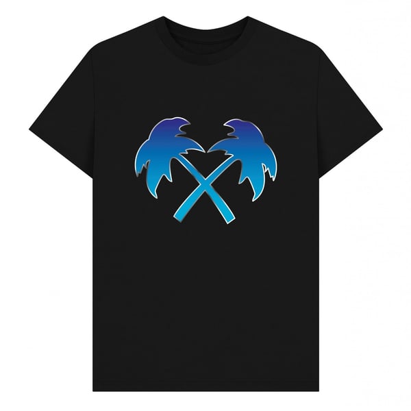 Trainer Spotter Unisex Adult Fade Cross Palms T-Shirt