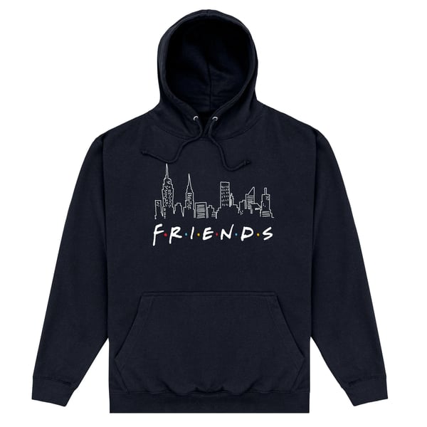 Friends Unisex aikuisten Skyline-huppari