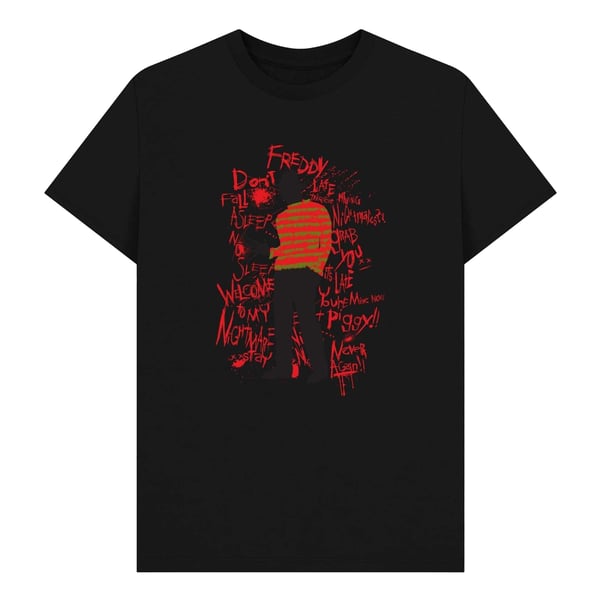 A Nightmare On Elm Street Unisex Adult Freddy Krueger Graphic T-Shirt