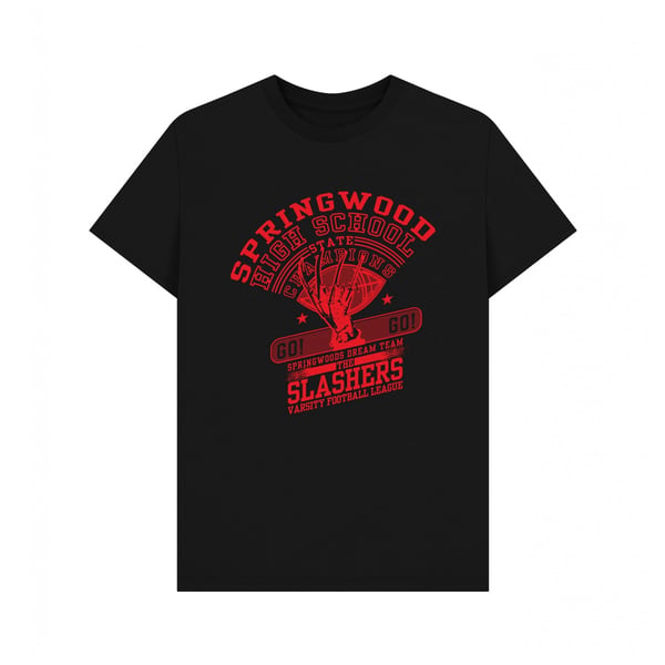 Painajainen Elm Streetillä Unisex Aikuisten Springwood Slashers Graafinen T-paita