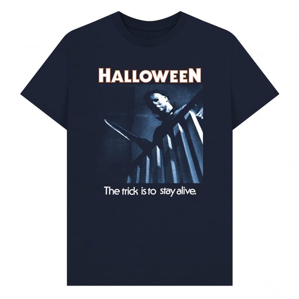 Halloween Unisex Aikuisten Trick To Stay Alive T-paita