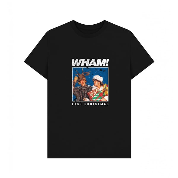 Wham Unisex Adult Last Christmas T-Shirt Wham Unisex Adult Last Christmas T-Shirt