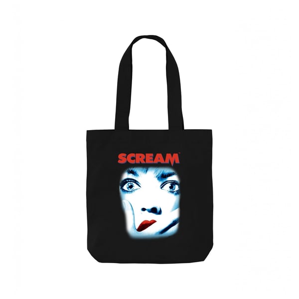 Scream Movie Poster Tote Bag