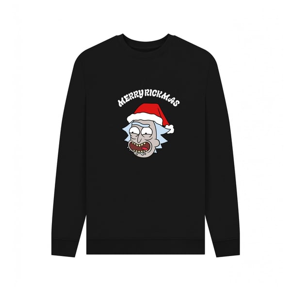 Rick And Morty Unisex Adult Merry Rickmas Sweatshirt