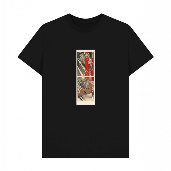 Apoh Unisex aikuisten japanilainen samurai Ashmolean Museum T-paita