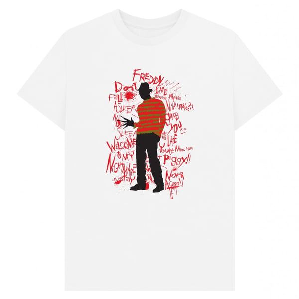 A Nightmare On Elm Street Unisex Freddy Krueger T-shirt til voksne