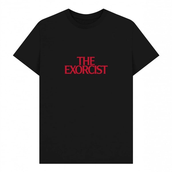 The Exorcist Unisex Adult Title T-Shirt