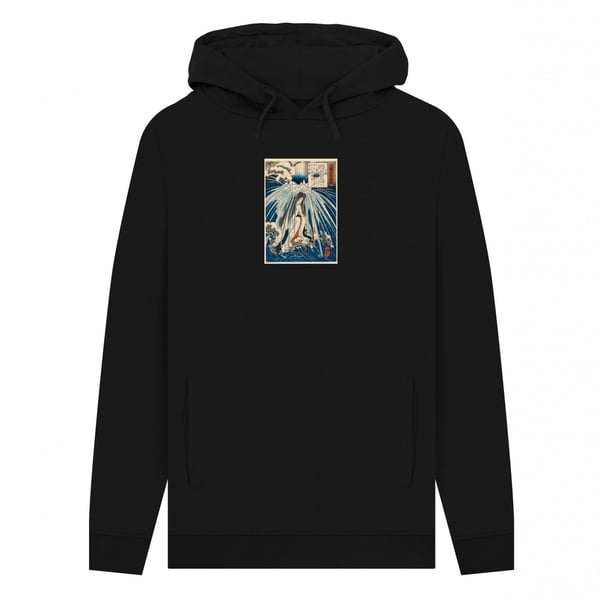 Apoh Unisex Adult Kuniyoshi In The Waterfall Ashmolean Museum Hoodie