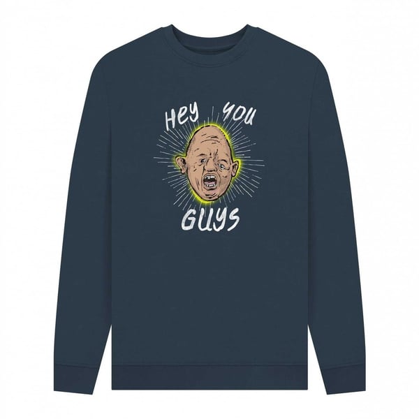 The Goonies Unisex Adult Hey You Guys Sloth Sweatshirt