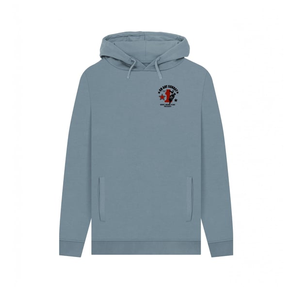 On Any Sunday Unisex Adult Motorsport Mini Print Hoodie