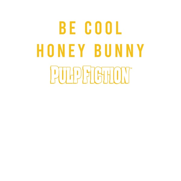 Pulp Fiction Unisex Adult Honey Bunny T-Shirt