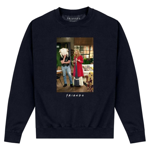 Friends Unisex Adult Turkey Head Joey Sweatshirt
