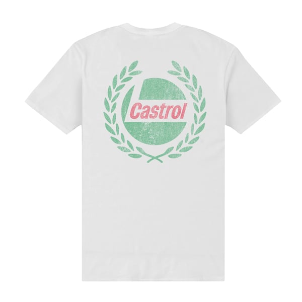 Castrol Unisex aikuisten seppele T-paita