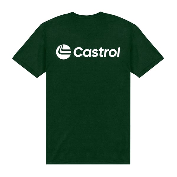 Castrol Unisex Adult Mono Pocket Print T-Shirt