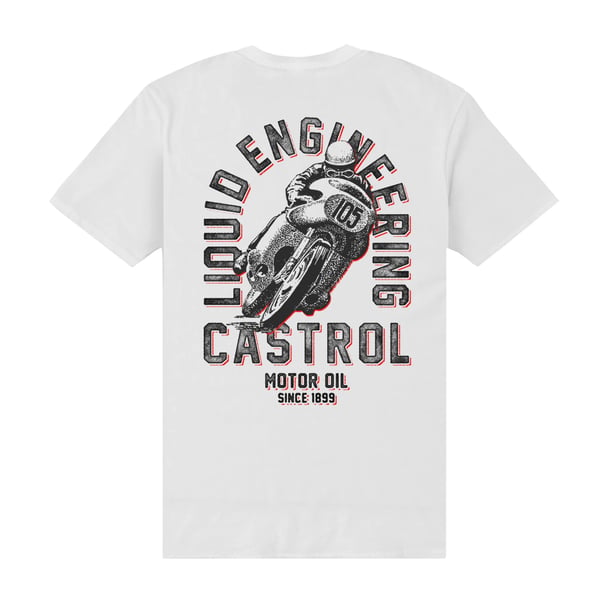 Castrol Unisex Adult Mono Pocket Print T-Shirt