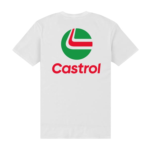 Castrol Unisex Adult Stack Pocket Print T-Shirt