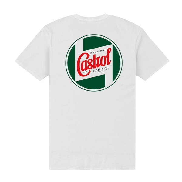 Castrol Unisex Aikuisten Wakefield T-paita