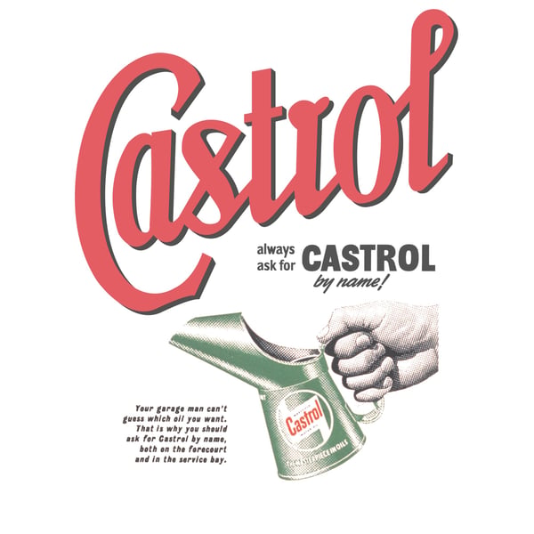 Castrol Unisex aikuisten nimipaita