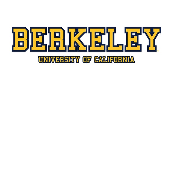 UC Berkeley Unisex Adult Text Sweatshirt