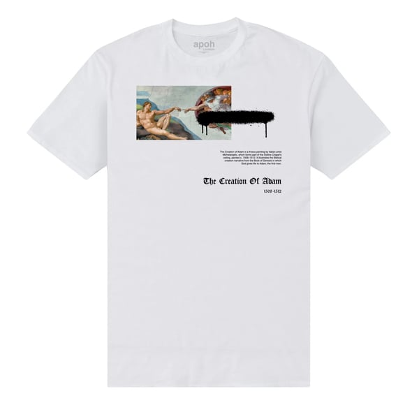 Apoh Unisex Adult First Man Michelangelo T-Shirt