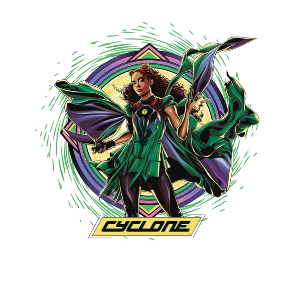 Black Adam Unisex Adult Cyclone Sweatshirt