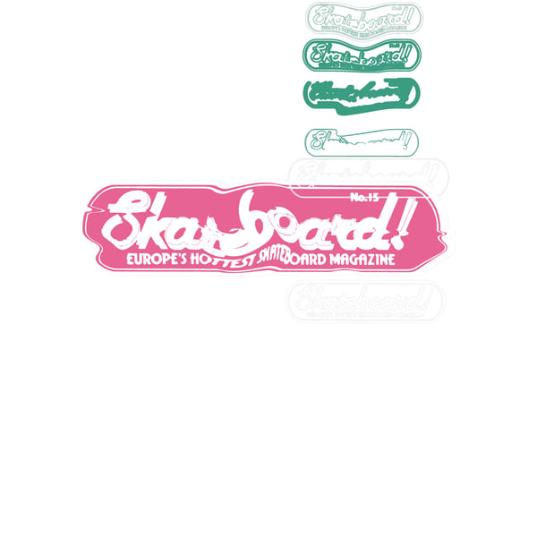 Skateboard! Unisex Adult Magazine Static T-Shirt