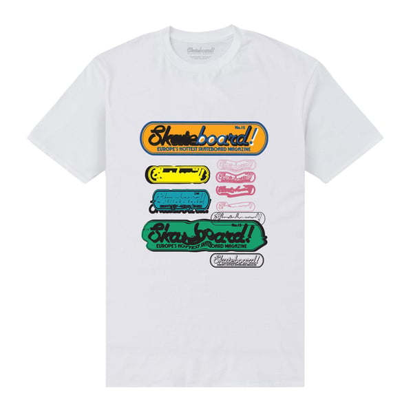 Skateboard! Unisex Adult Magazine More Static T-Shirt