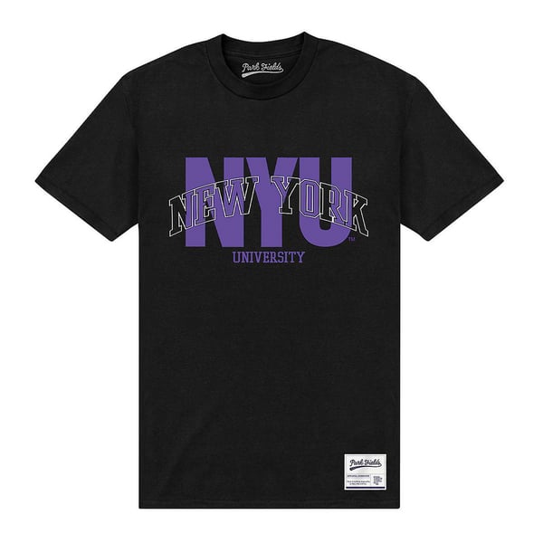 New York University Unisex Vuxen Script T-Shirt