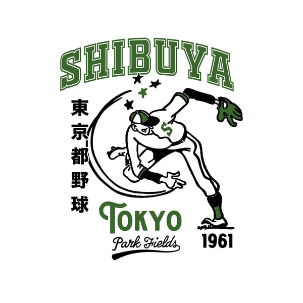 Park Fields Unisex Adult Shibuya T-Shirt