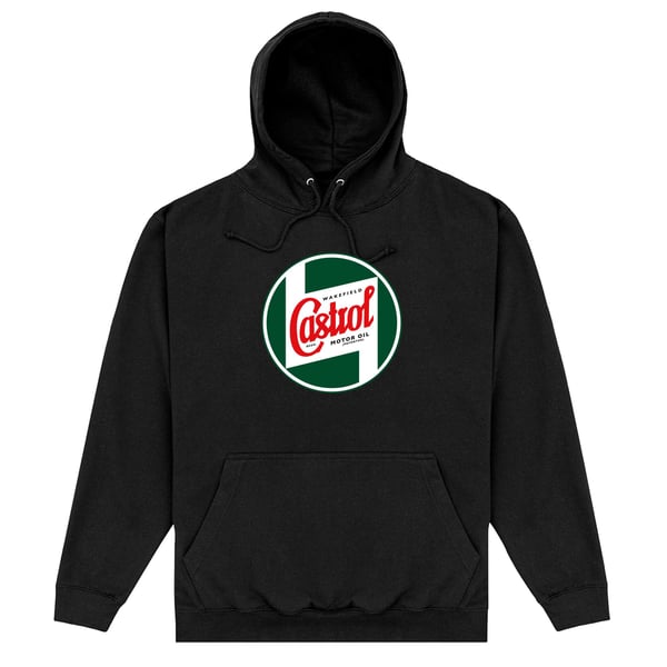 Castrol Unisex Adult Circle Logo Hoodie
