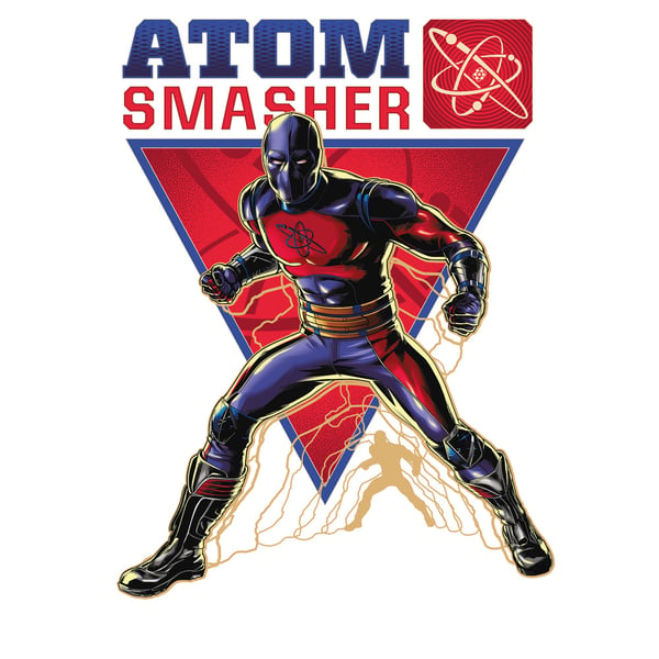 Black Adam Unisex Adult Atom Smasher T-Shirt