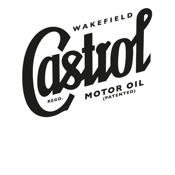 Castrol Unisex Adult Registered Script Sweatshirt