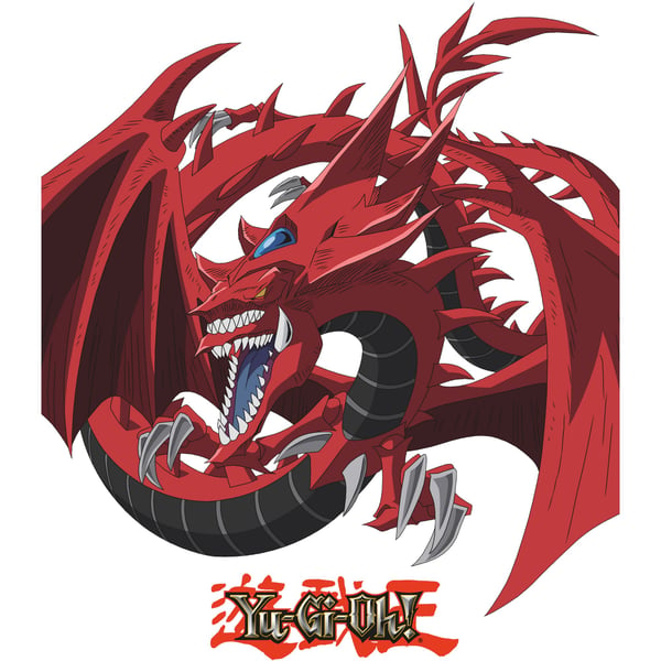 Yu-Gi-Oh! Unisex Adult Slifer the Sky Dragon T-Shirt