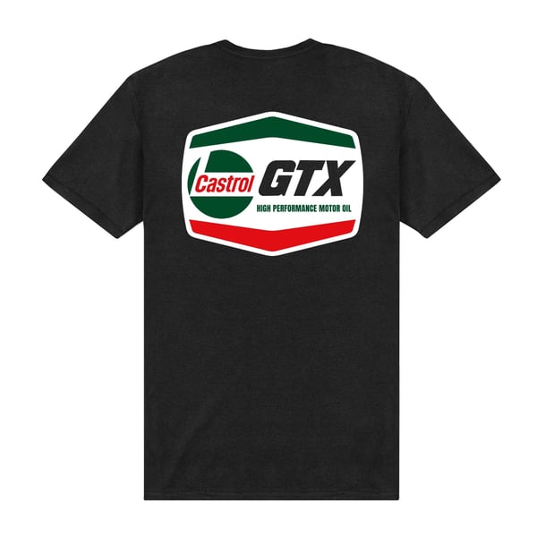 Castrol Unisex Adult GTX Pocket Print T-Shirt