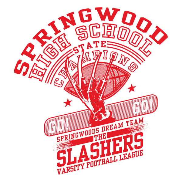 A Nightmare On Elm Street Unisex Adult Springwood T-Shirt
