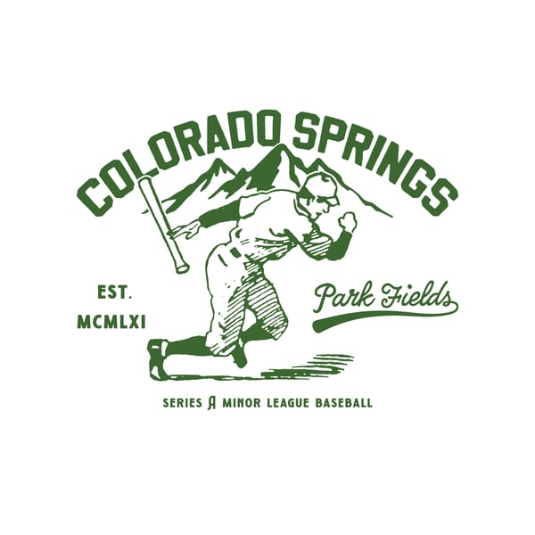 Park Fields Unisex Adult Colorado Springs Sweatshirt