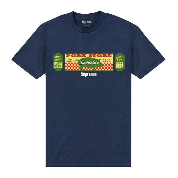 Sopranos Unisex Aikuisten Satriales T-paita
