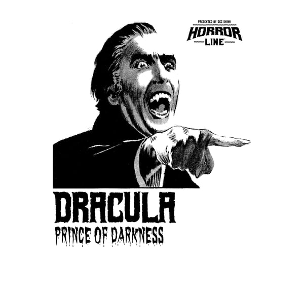 Horror Line Unisex Aikuisten Dracula Sucks T-paita