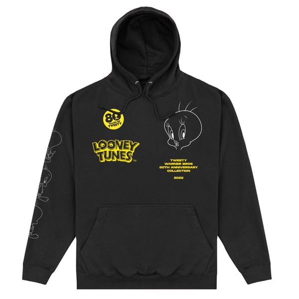 Tweety Unisex Adult 80th Tweety Hoodie