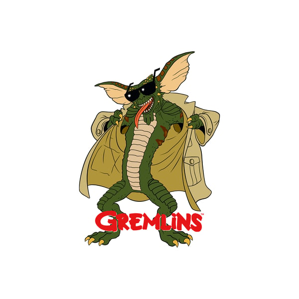 Gremlins Unisex aikuisten Flasher-huppari