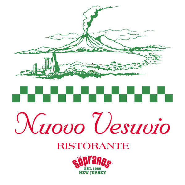 The Sopranos Unisex Adult Nuovo Vesuvio Sweatshirt