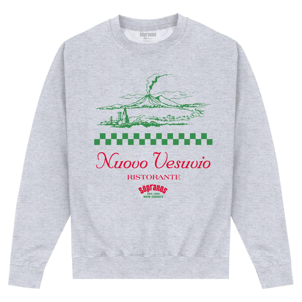 The Sopranos Unisex Adult Nuovo Vesuvio Sweatshirt